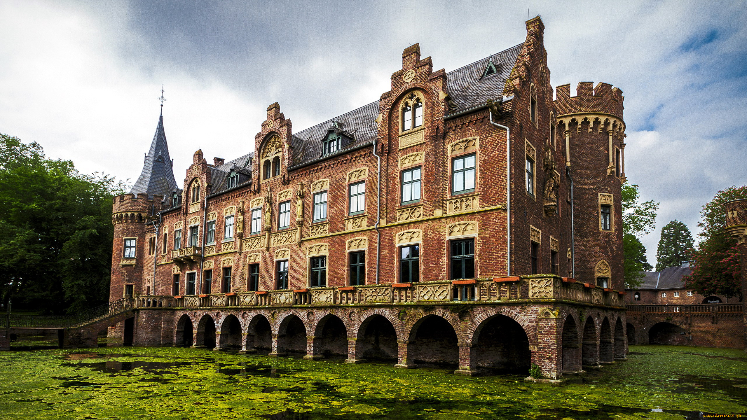 paffendorf castle, germany, ,  , paffendorf, castle